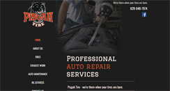 Desktop Screenshot of pisgahtire.com